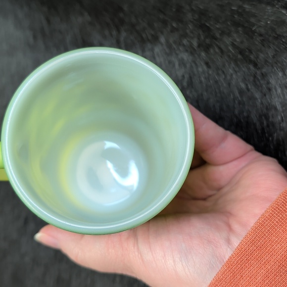 Fire King Green Ombre Kimberly Mug Coffee Vintage Kitchen - Picture 4 of 11